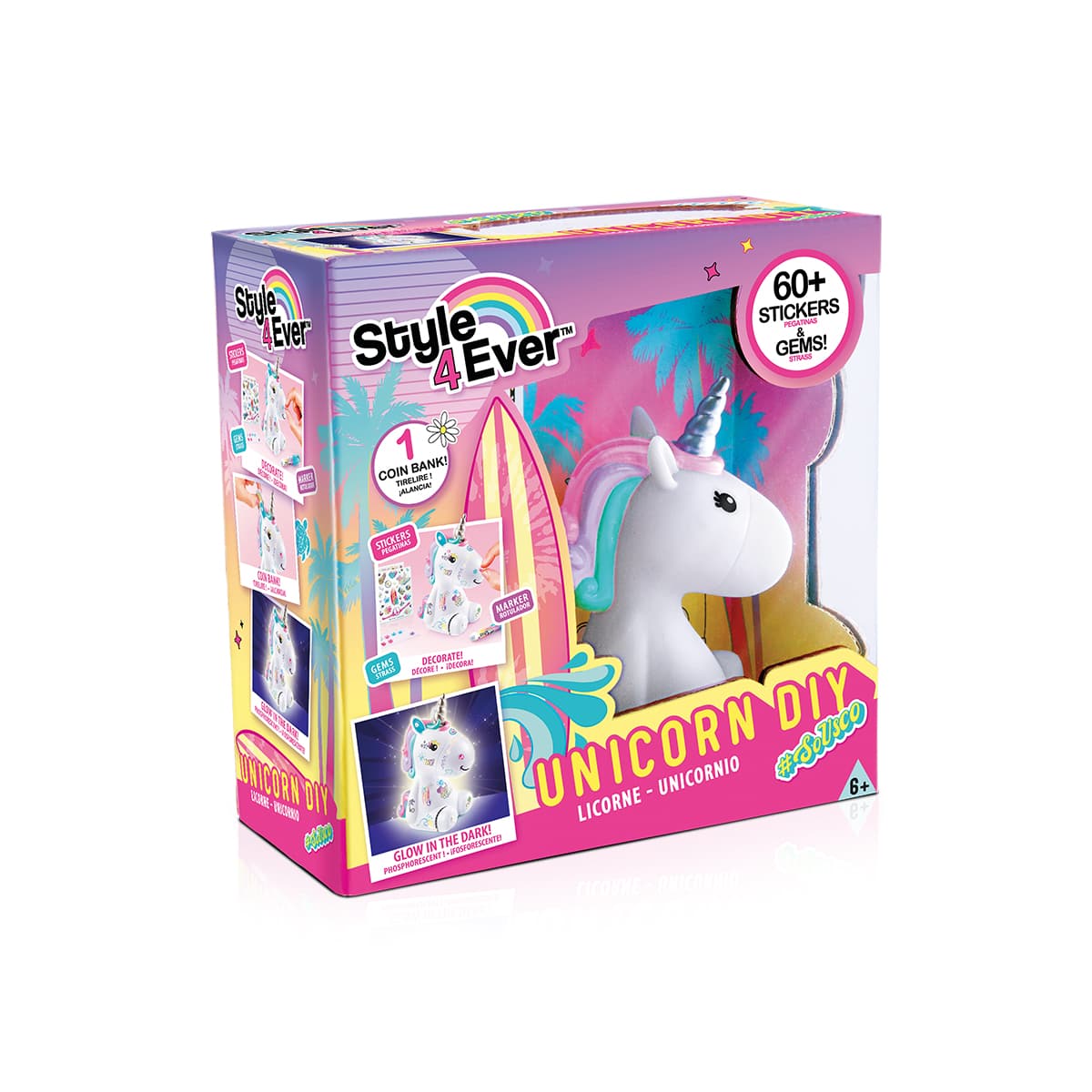 STYLE 4 EVER - DIY ALCANCIA UNICORNIO