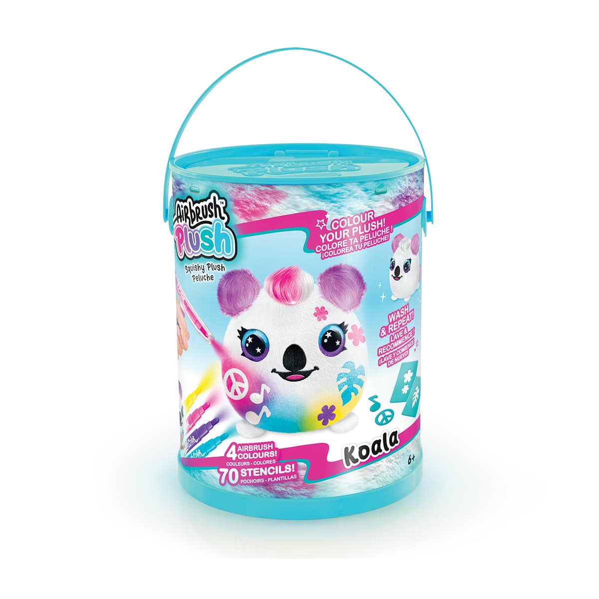 STYLE 4 EVER - AIRBRUSH PLUSH SQUISHY PALS PAINT — Koala