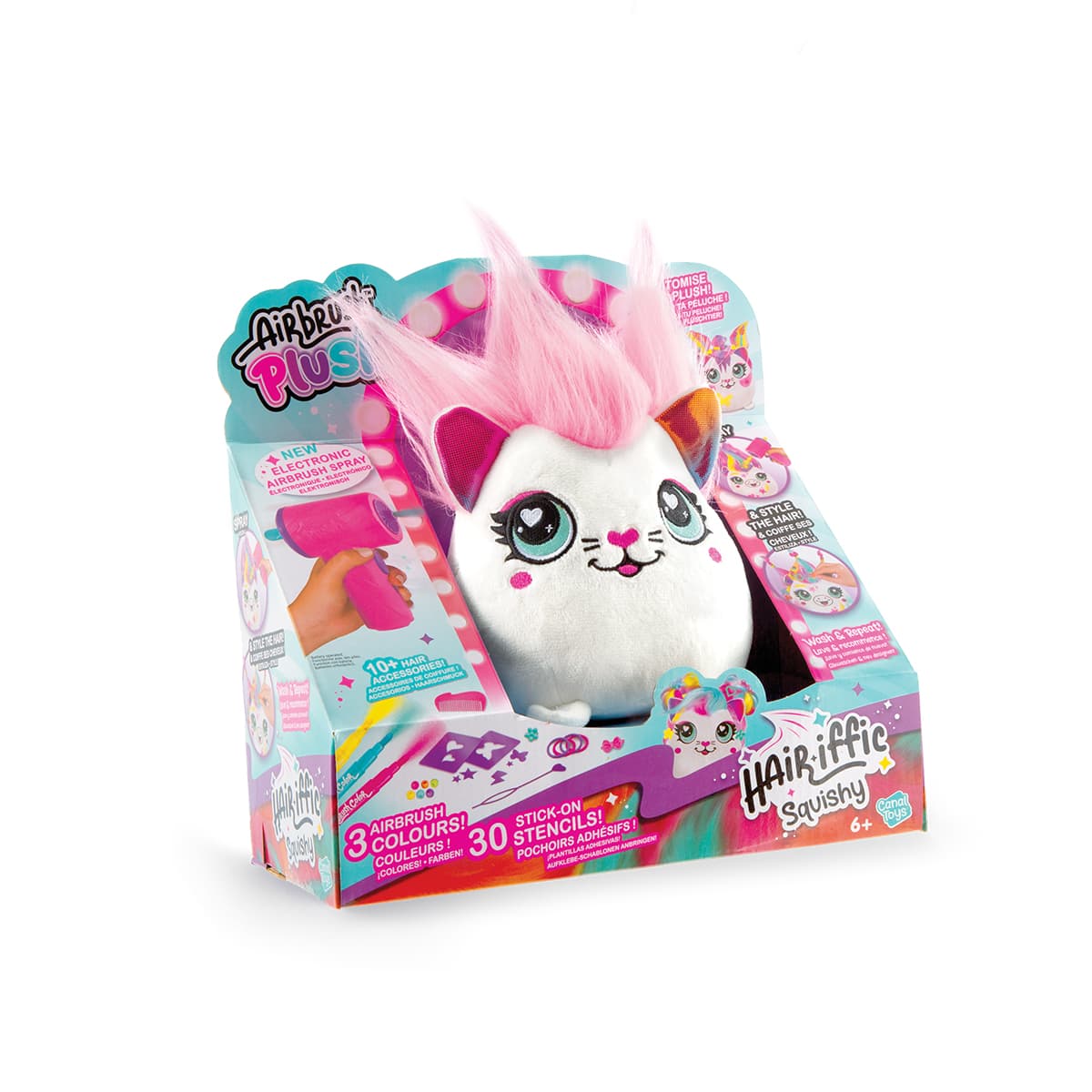 STYLE 4 EVER - AIRBRUSH PLUSH HAIR'IFFIC SQUISHY — Precious