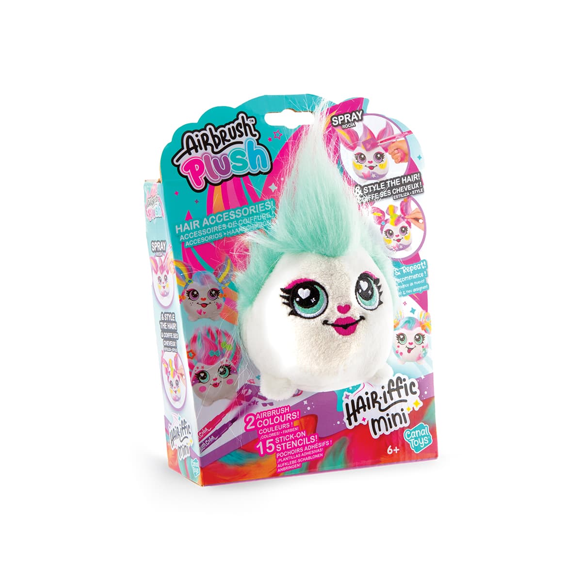 STYLE 4 EVER - AIRBRUSH PLUSH HAIR'IFFIC MINI — Posh