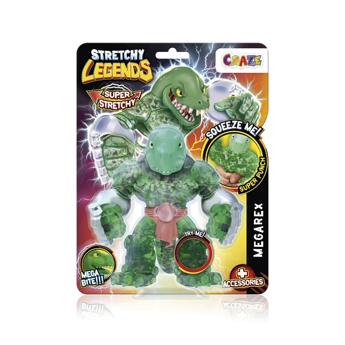 CRAZE - Muñeco Super Elastico - MEGAREX