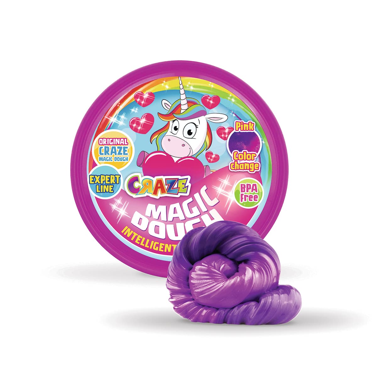 Masa Inteligente - EXPERT UNICORN - 3 Colores C/Efectos!!! — Pink Color Change