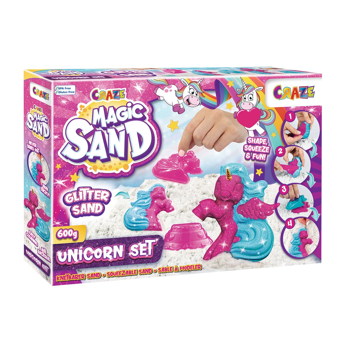 Arena Magica - PLAYSET UNICORN - Caja Grande Arena Con GLITTER!!!