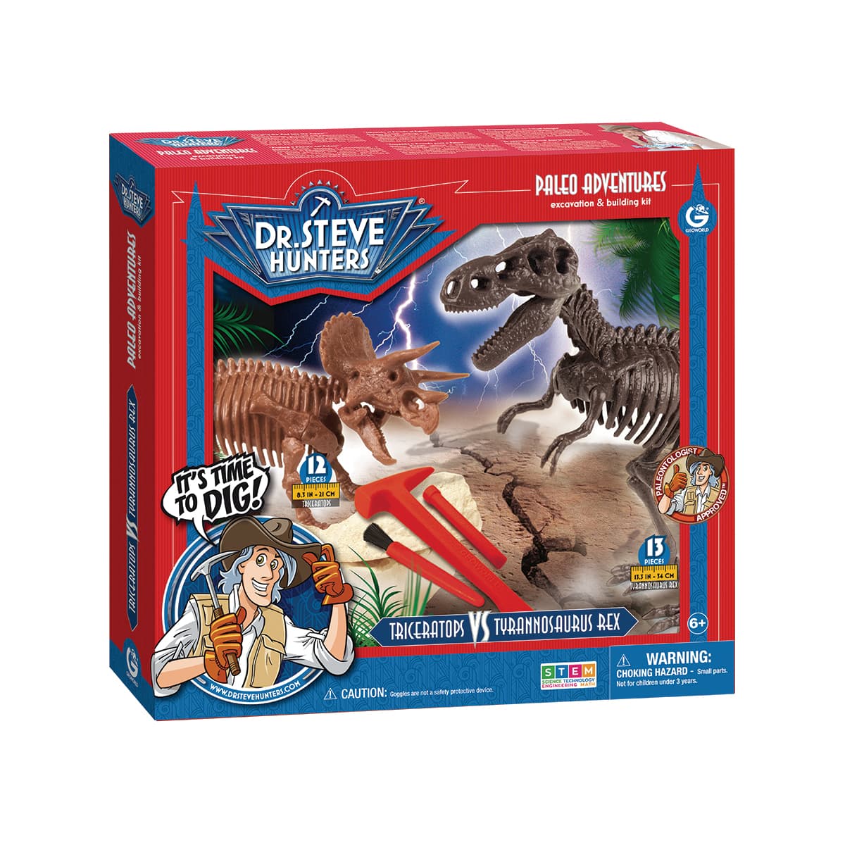 PALEO ADVENTURES - T-REX VS TRICERATOPS