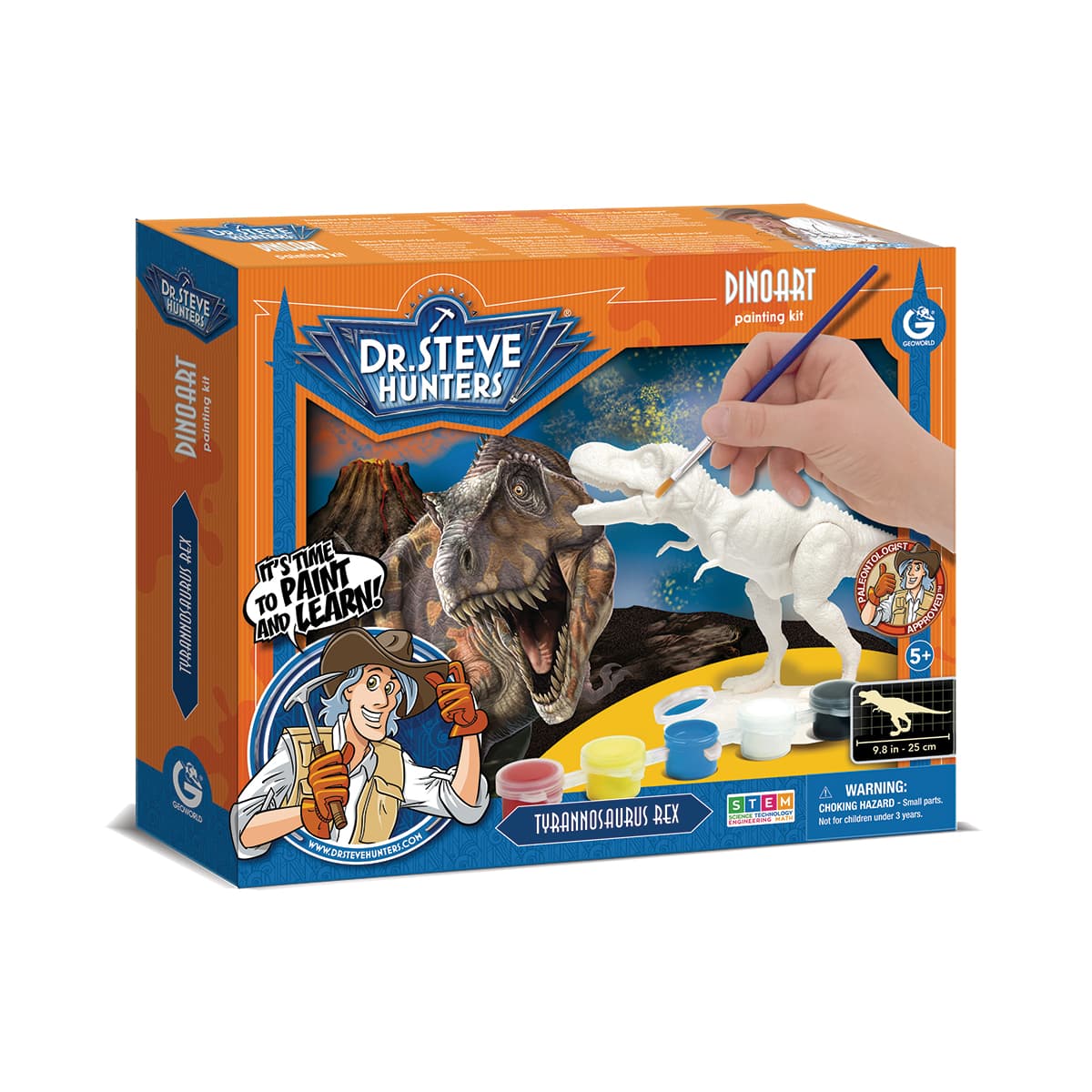 DINOART PAINTING KIT - T-REX