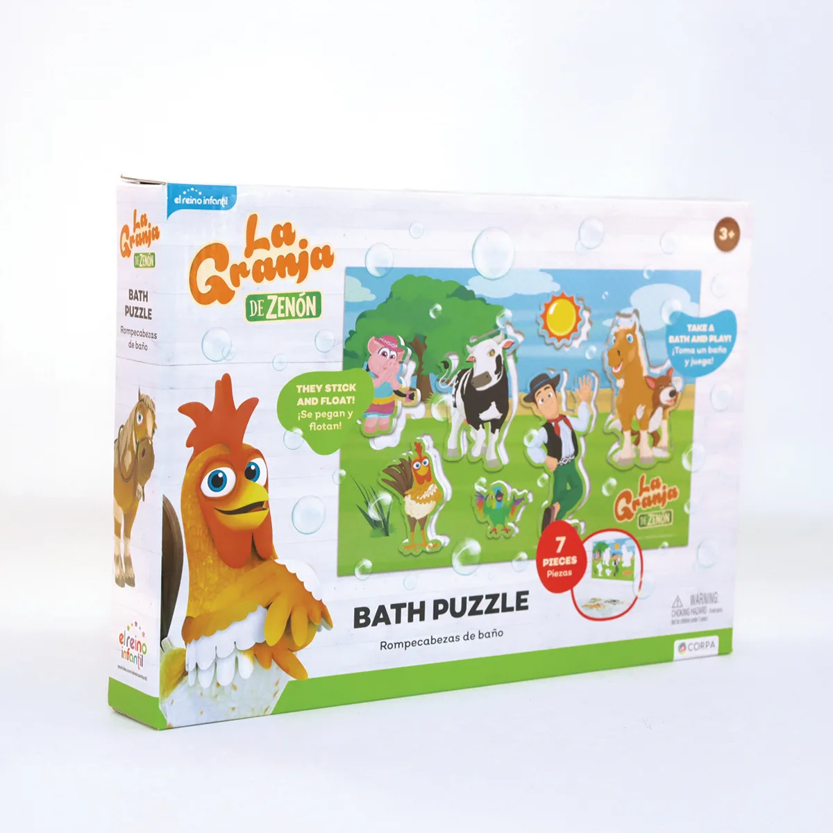 LA GRANJA DE ZENON - PUZZLE RECTANGULAR DE BAÑO