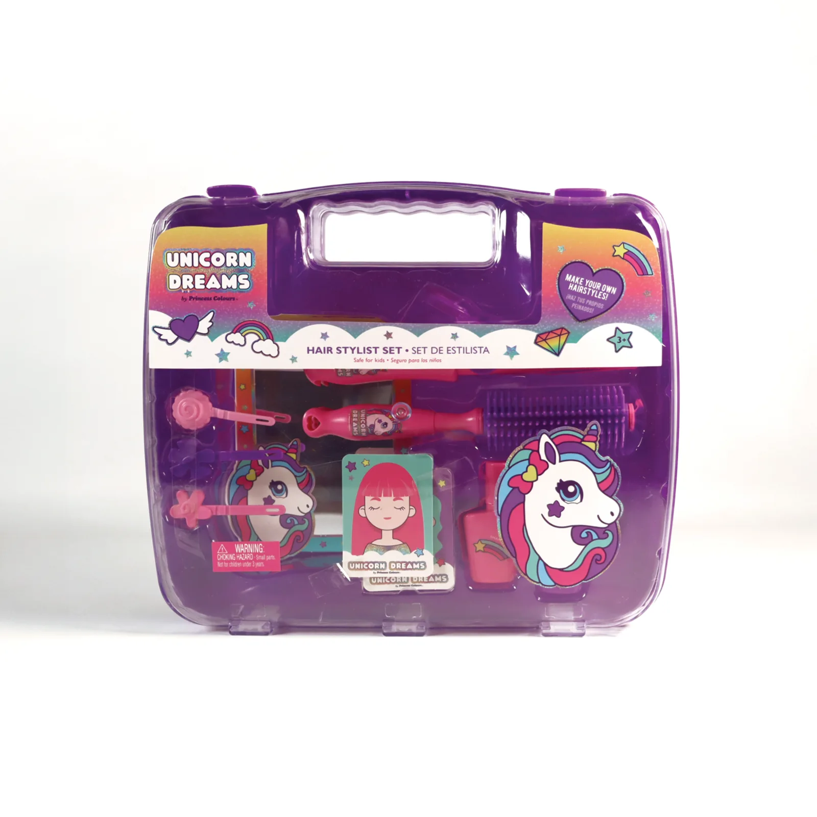UNICORN DREAMS ESTILISTA - SET DE ESTILISTA EN MALETIN RIGIDO
