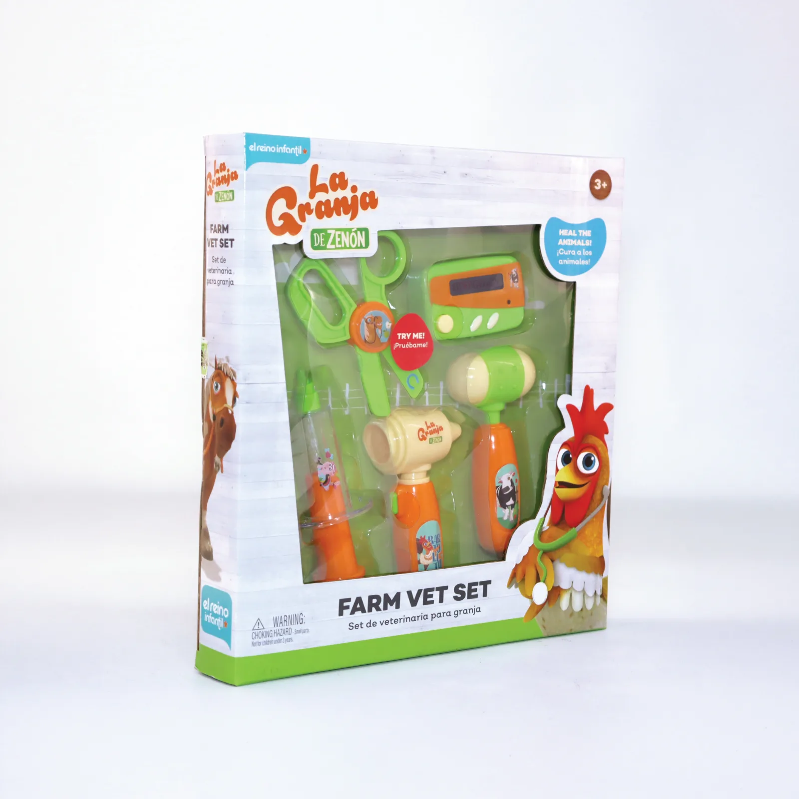 LA GRANJA DE ZENON - SET VETERINARIA EN CAJA CHICA — Surtido A